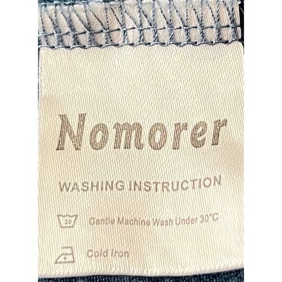 NOMORER MIDI, SHORT SLEEVE, PULL-OVER, WAIST DRESS, WOMENS, XXL, HEATHER BLUE - Picture 10 of 11